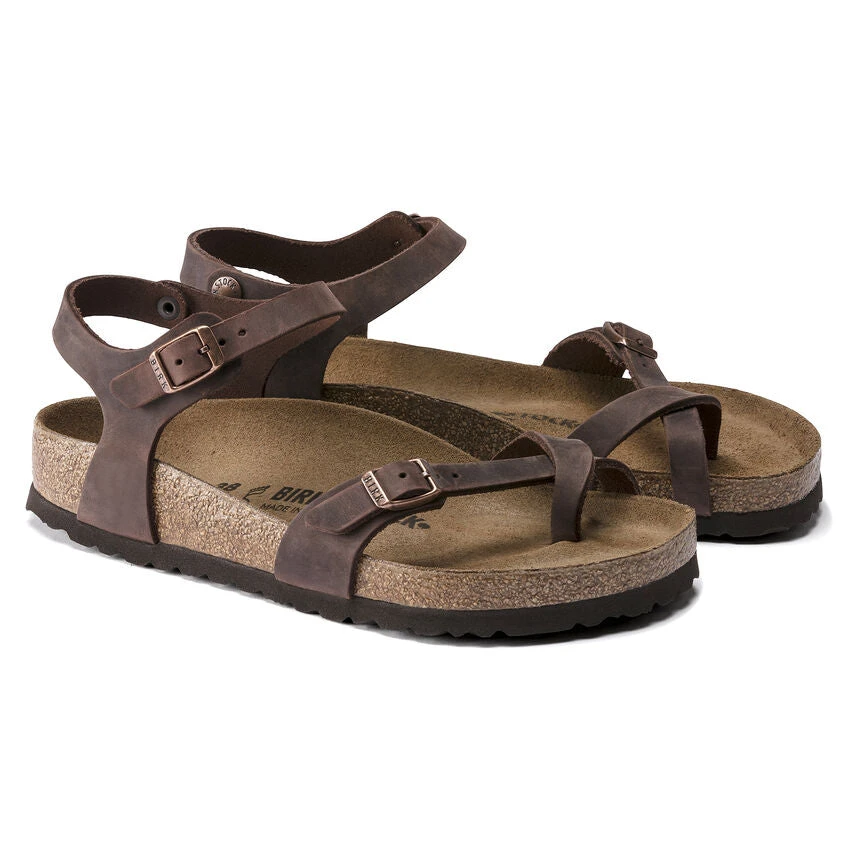 Birkenstock Women's Taormina Habana Oiled Leather- Regular/Wide - Image 2