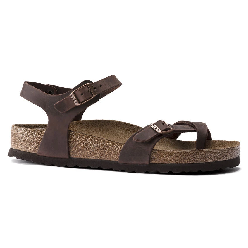 Birkenstock Women's Taormina Habana Oiled Leather- Regular/Wide - Image 3