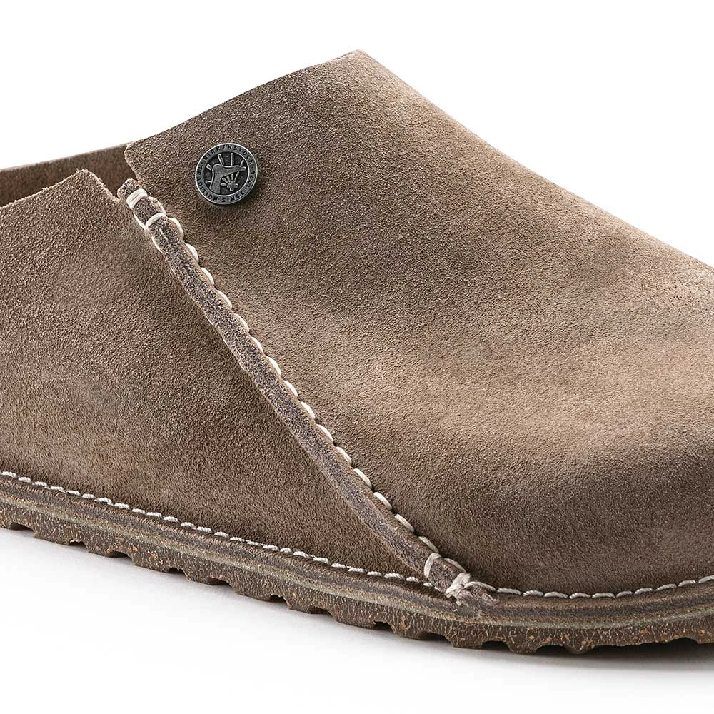 Birkenstock Women's Zermatt Suede Slipper - Gray Taupe - Medium/Narrow - Image 3