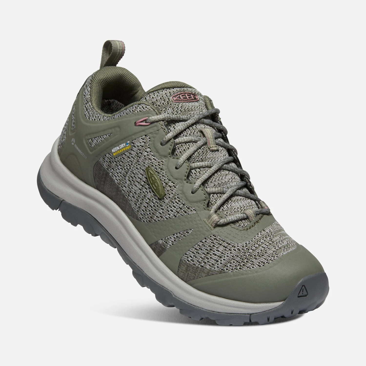Keen Women's Terradora II Waterproof Hiking Shoe - Steel Grey/Ocean Wave - Image 2