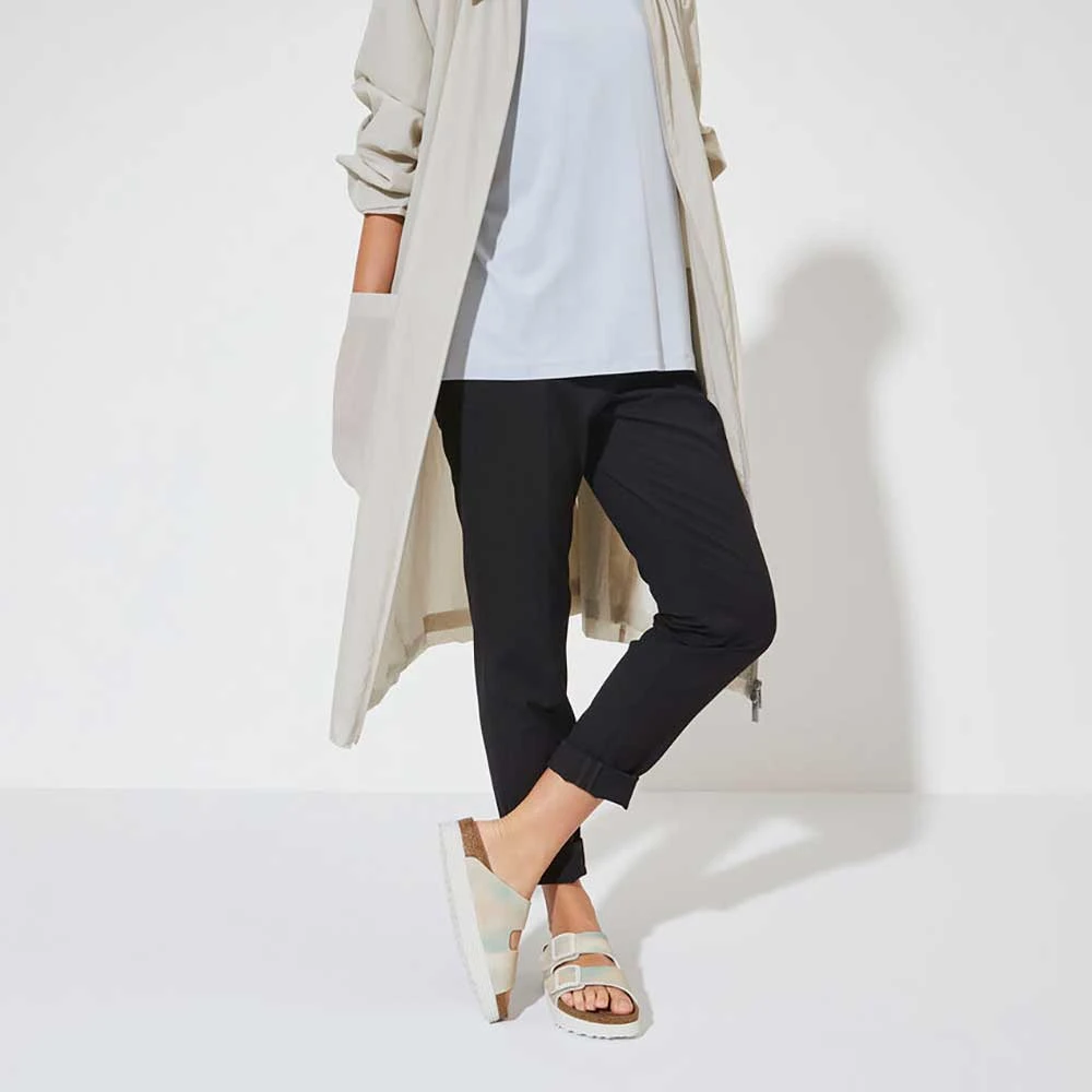 Birkenstock Women's Arizona Platform Sandal- Watercolor Pink- Medium/Narrow - Image 4