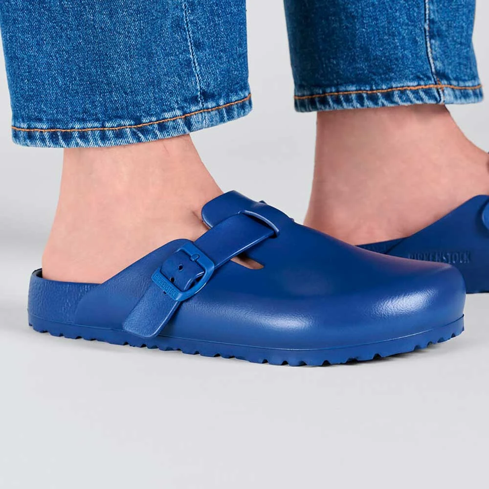 Birkenstock Women's Boston EVA Clog - Navy - Medium/Narrow - Image 5