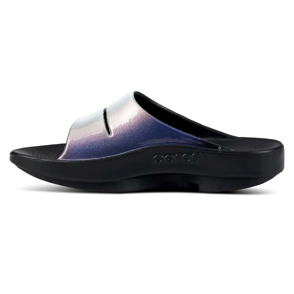 OOfos Women's OOahh Luxe Slide- Calypso - Image 4