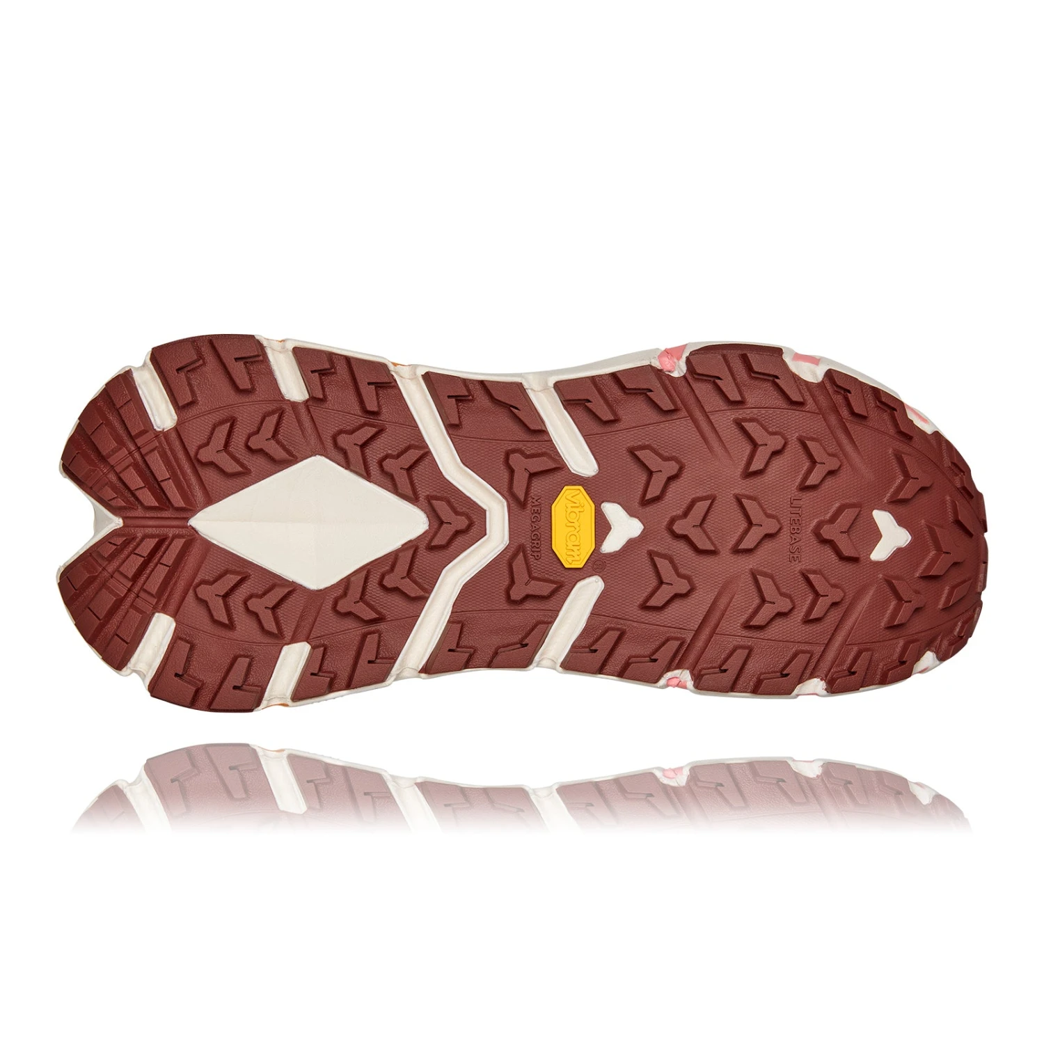 Hoka Women's TenNine Hike GoreTEXHiking Shoes - Cherry Mahogany/Strawberry Ice - Regular (B) - Image 6