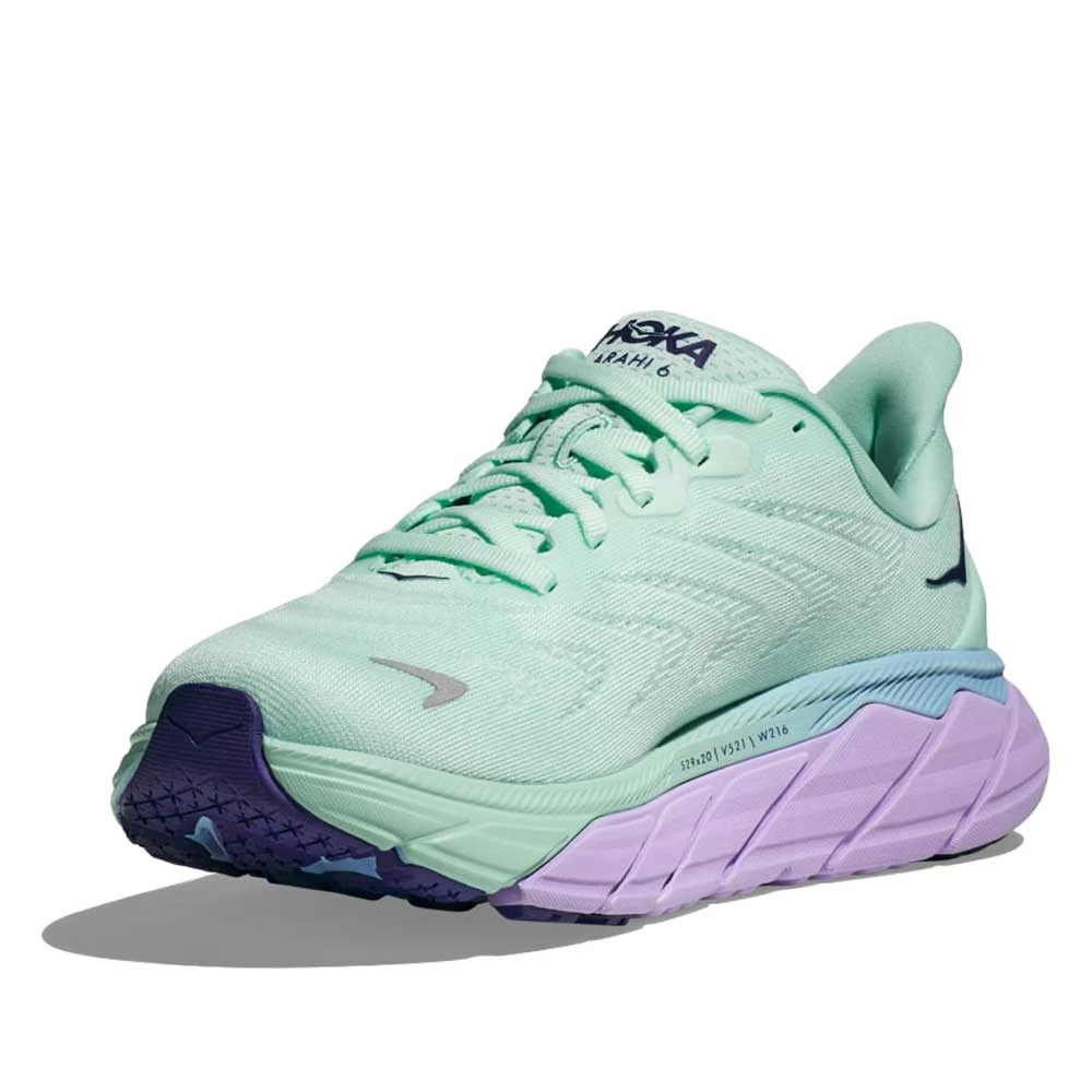 Hoka Women's Arahi 6 Running Shoe - Sunlit Ocean/Lilac Mist - Regular (B) - Image 2