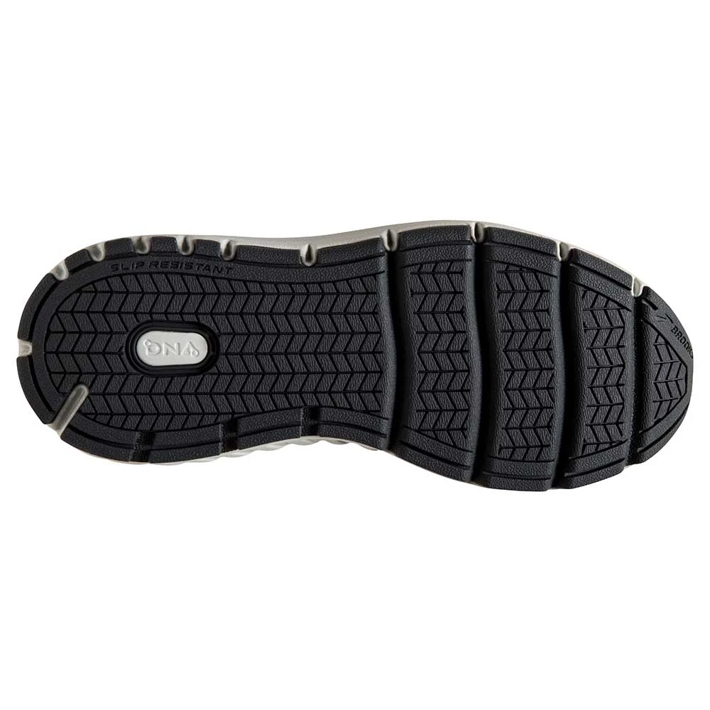 BROOKS Women's Addiction Walker Suede Walking Shoe - Alloy/Oyster/Peach- Regular (B) - Image 6