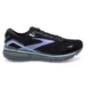 BROOKS Women's Ghost 15 Running Shoe- Black/Jacaranda/Salt- Regular (B)