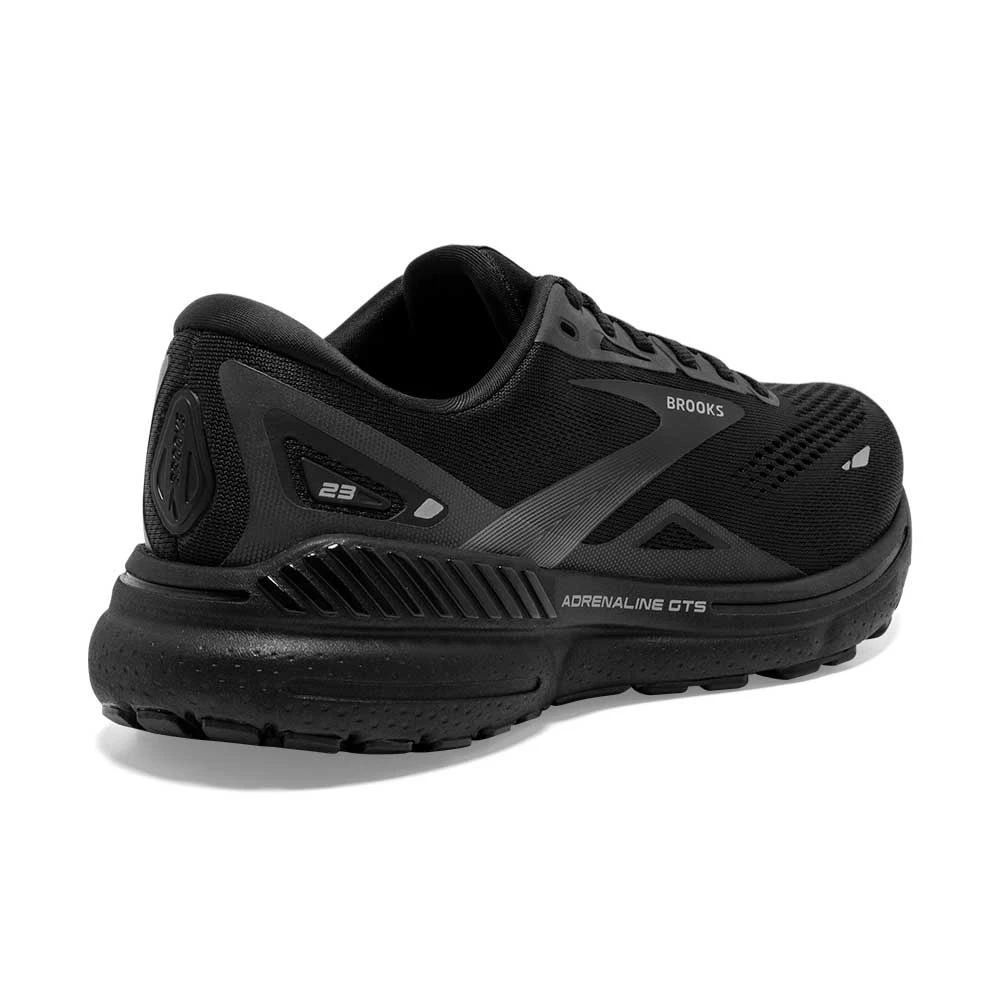 BROOKS W Adrenaline GTS 23 (D) - Black/Black/Ebony - Image 3