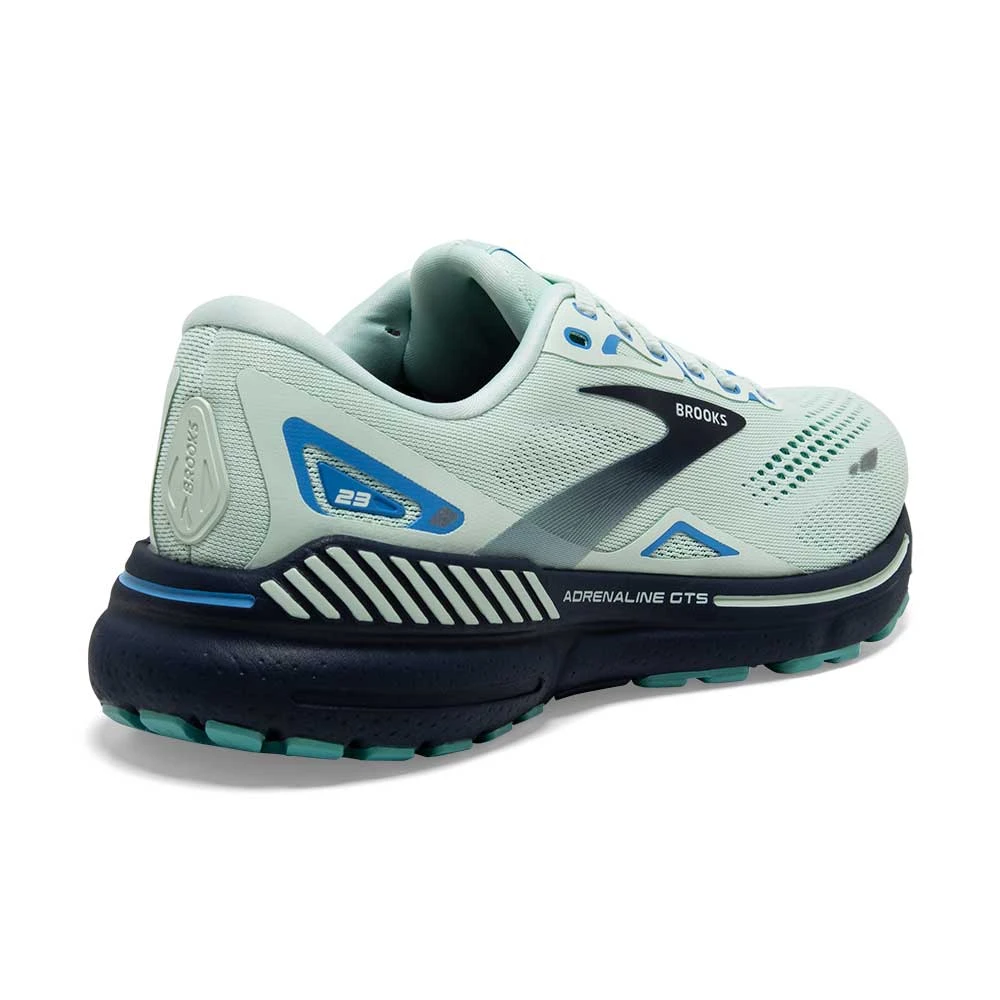 BROOKS Women's Adrenaline GTS 23 Running Shoe - Blue Glass/Nile Blue/Marina- Regular (B) - Image 5