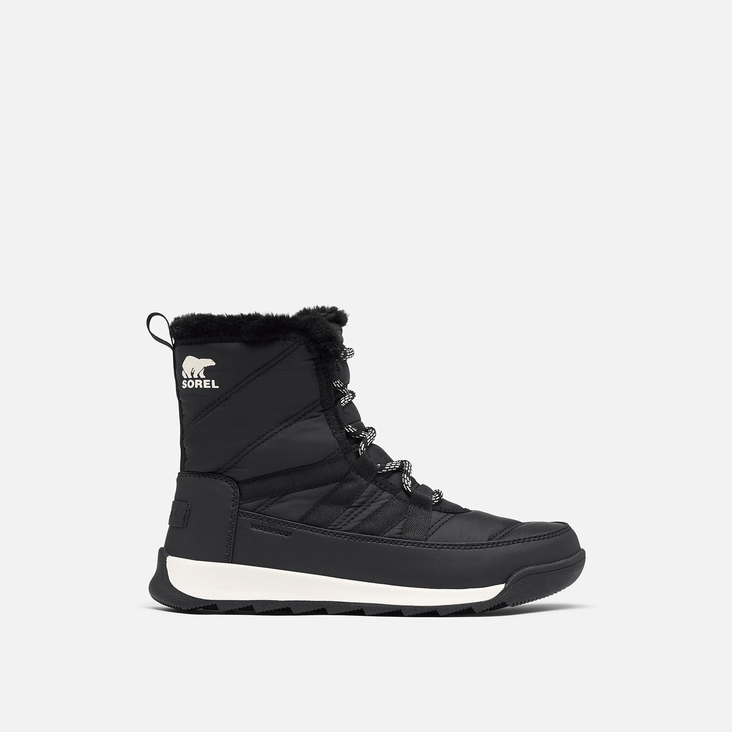 Sorel Women's Whitney II Short Lace Boot - Black- Regular (B)