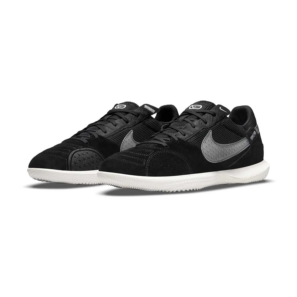 Unisex Nike Streetgato IC Soccer Shoe- Black/Summit White- Regular (D) - Image 3