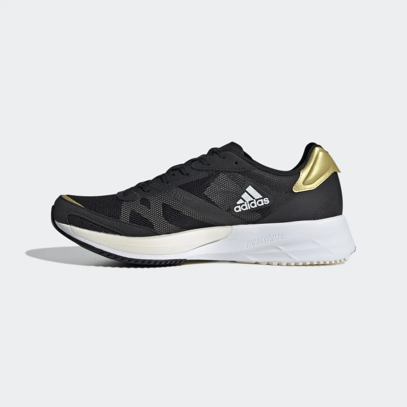 ADIDAS Women's Adizero Adios 6 Running Shoe - Core Black / Cloud White / Wonder White - Regular (B) - Image 2