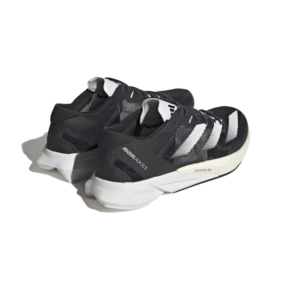 ADIDAS Women's Adizero Adios 8 Running Shoe - Carbon/FTWR White/Core Black - Regular (B) - Image 3