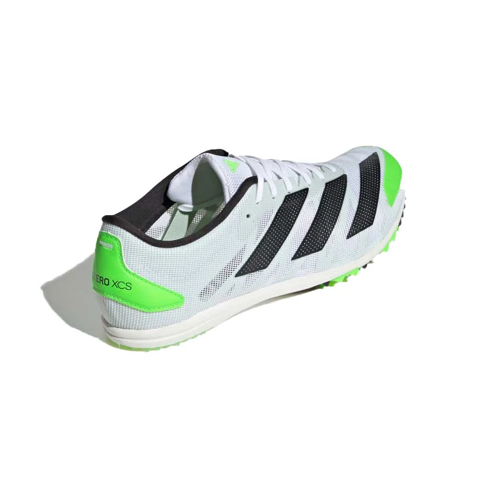 ADIDAS Unisex AdiZERO XC Spikes - Cloud White/Night Metallic/Solar Green - Regular (D) - Image 3