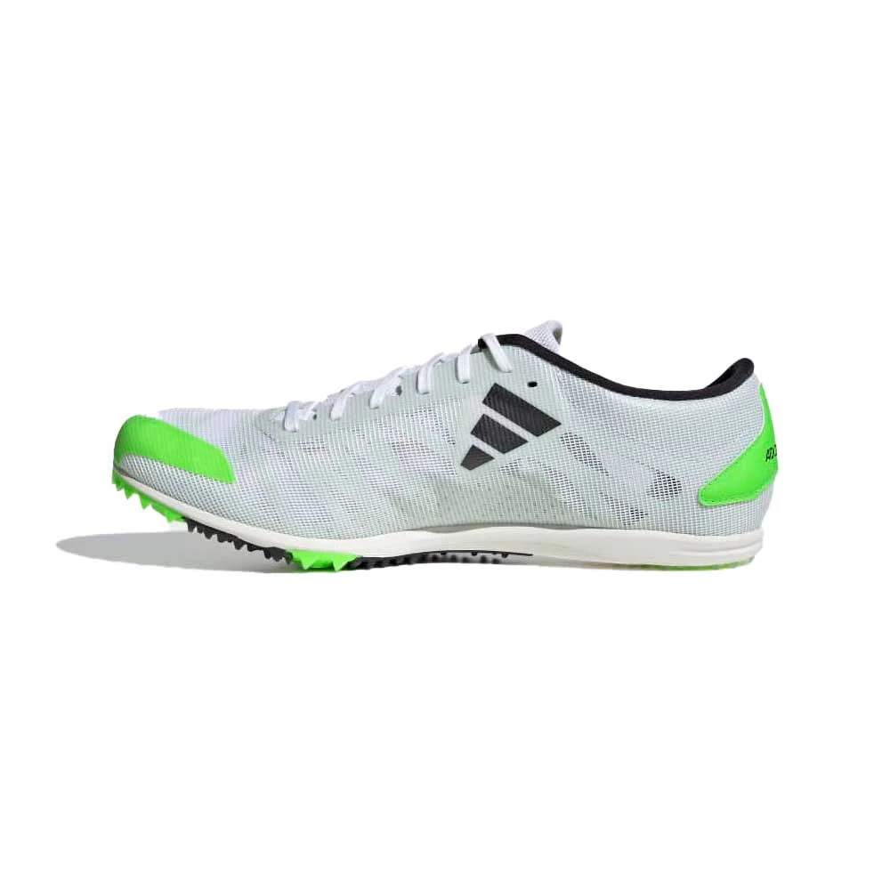 ADIDAS Unisex AdiZERO XC Spikes - Cloud White/Night Metallic/Solar Green - Regular (D) - Image 4