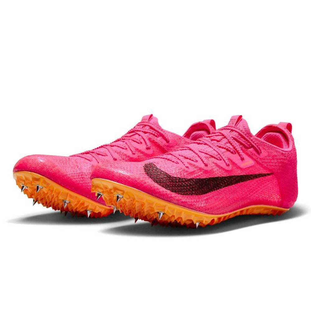 Unisex Nike Zoom Superfly Elite 2 Track Spike - Hyper Pink/Black/Laser Orange- Regular (D) - Image 2