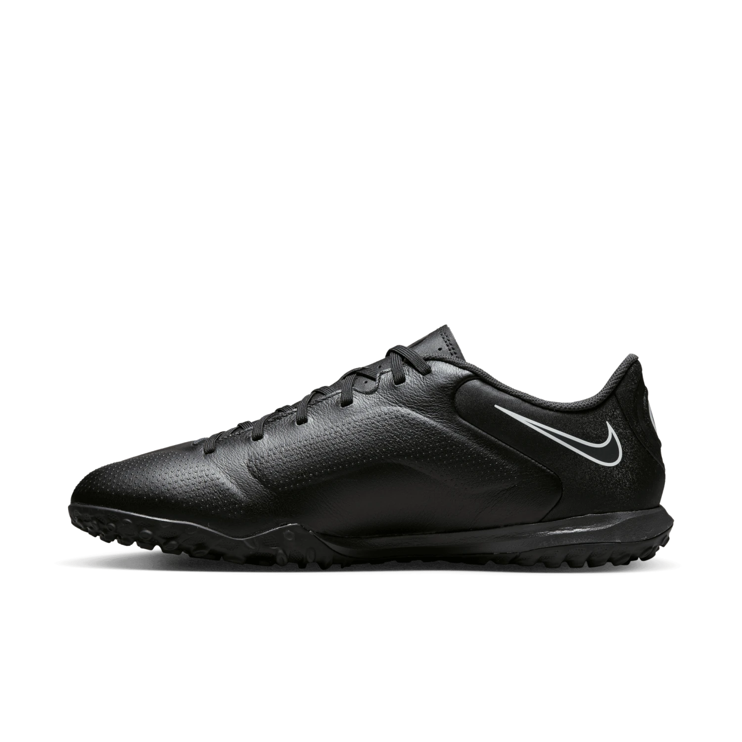 Nike Unisex Tiempo Legend 9 Academy TF Soccer Shoe - Black/Dark Smoke - Regular (D) - Image 2