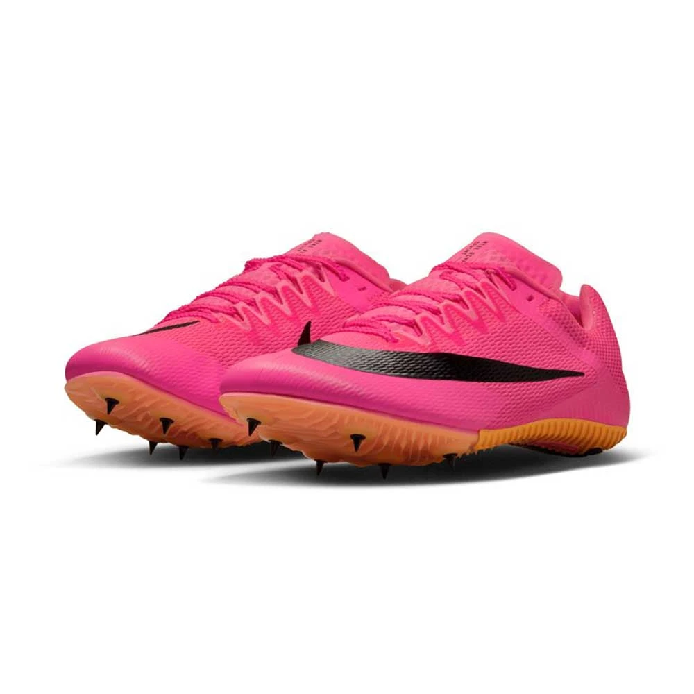 Unisex Nike Zoom Rival Sprint Spike- Hyper Pink/Black/Laser Orange- Regular (D) - Image 2