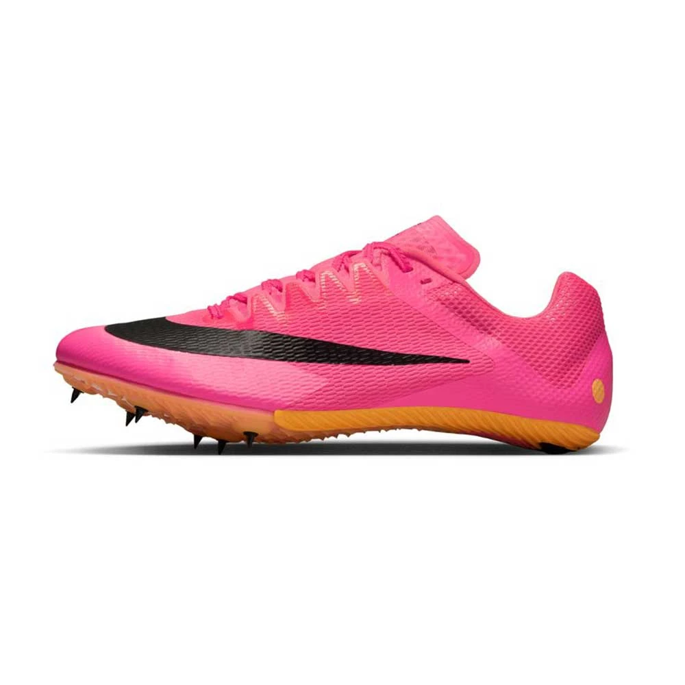 Unisex Nike Zoom Rival Sprint Spike- Hyper Pink/Black/Laser Orange- Regular (D) - Image 3