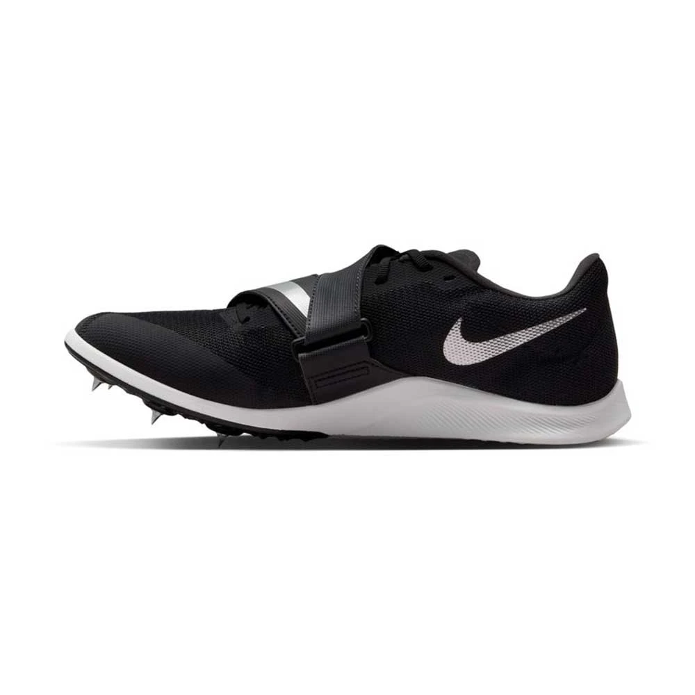 Unisex Nike Zoom Rival Jump Spike - Black/Metallic Silver/Dk Smoke Grey - Regular (D) - Image 2