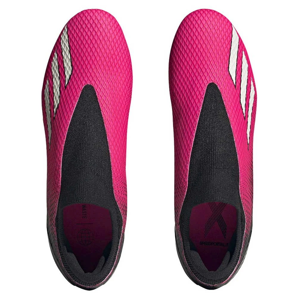 ADIDAS Unisex X Speedportal.3 LL FG Soccer Shoe - Team Shock Pink 2/Zero Metalic/Core Black - Regular (D) - Image 5