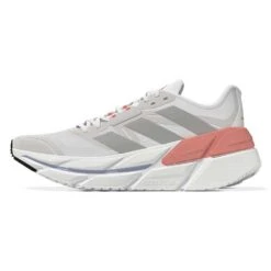 ADIDAS Women's Adistar CS Running Shoe - Ftwr White/Silver Met/Coral Fusion - Regular (B)