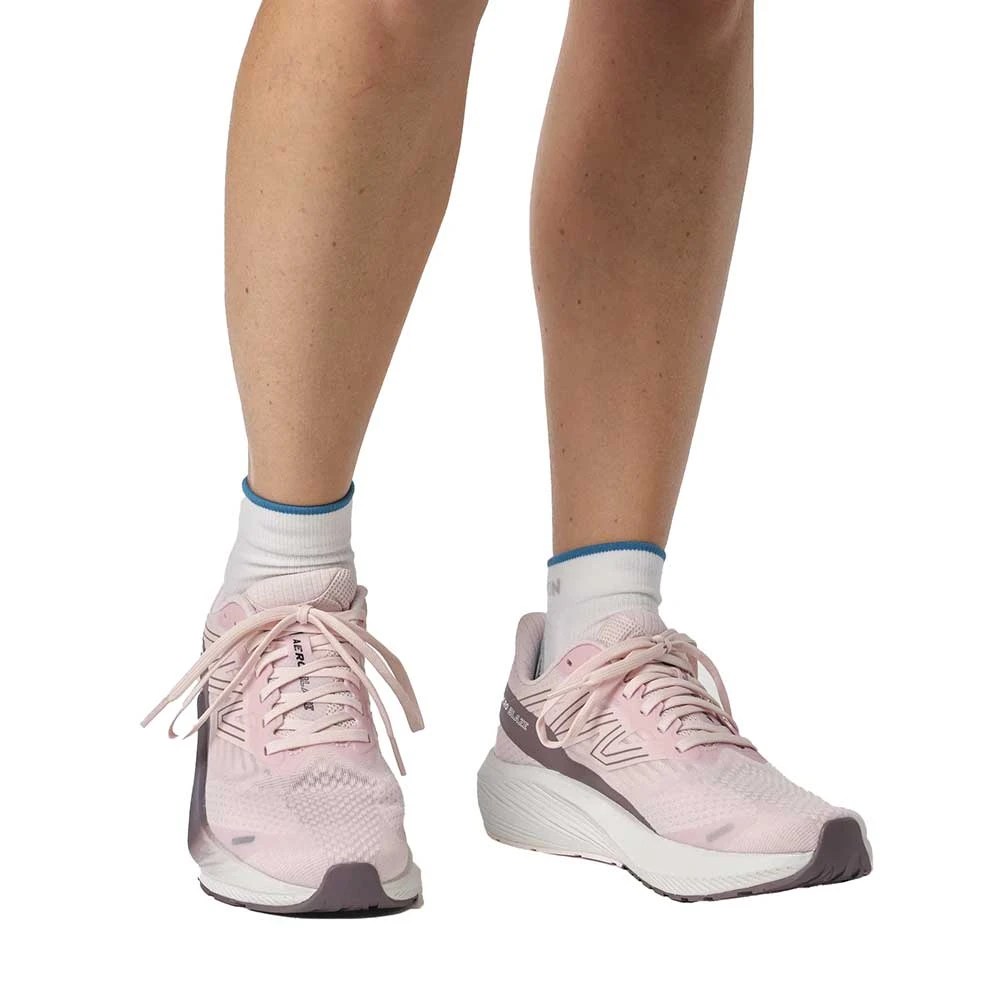 Salomon Women's Aero Blaze Running Shoe- Cradle Pink/White/Moonscape- Regular (B) - Image 4