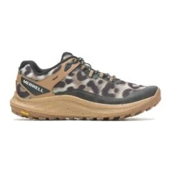 Merrell Women's Antora 3 Trail Running Shoe - Sepia Leopard - Regular (B)