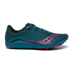 Saucony Women's Kilkenny XC8 Spike - Marine- Regular (B)