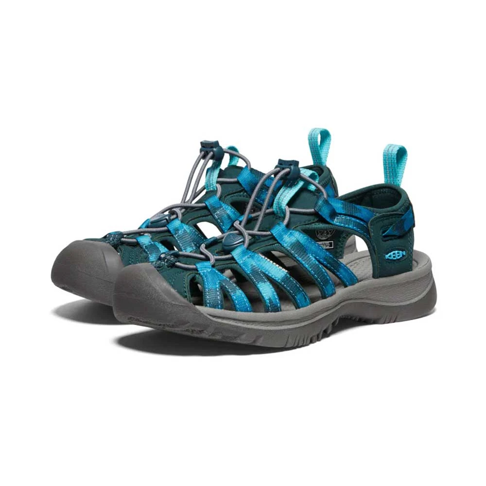 Keen Women's Whisper Sandal - Sea Moss/Tie Dye - Regular (B) - Image 2