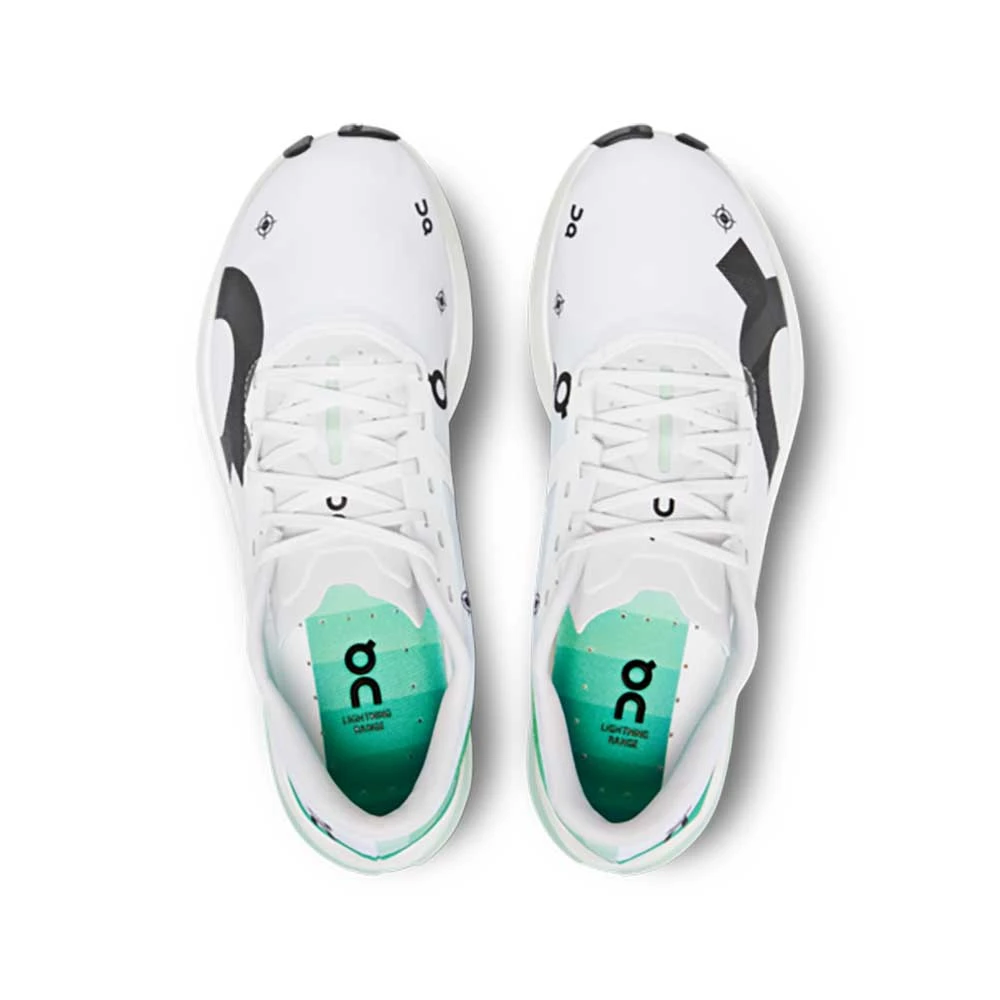 On Running Women's Cloudboom Echo 3 Running Shoe - Undyed-White/Mint - Regular (B) - Image 4